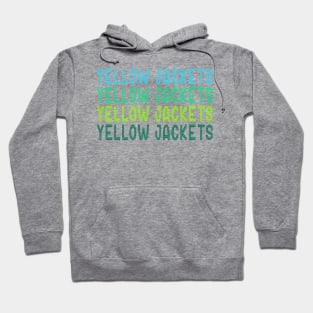 Yellow Jackets in Lights Hoodie